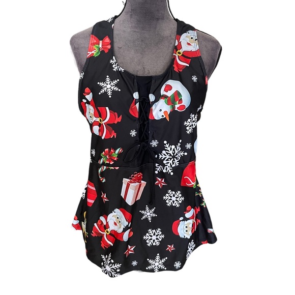 Other - Christmas‎ Themed Swim Top Size XL
